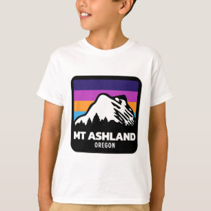 Mount Ashland Oregon Ski Snowboarden Familie T-Shirt