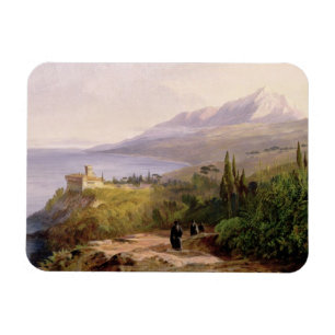 Mount Athos und das Kloster von Stavroniketes, 18 Magnet