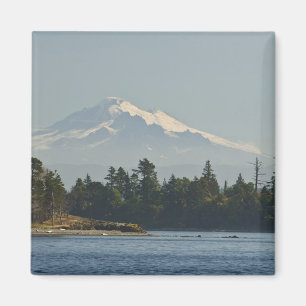 Mount Baker dominiert die Landschaft Magnet