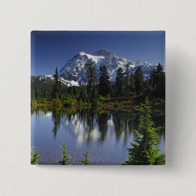 Mount Baker-Snoqualmie National Forest Button (Vorderseite)