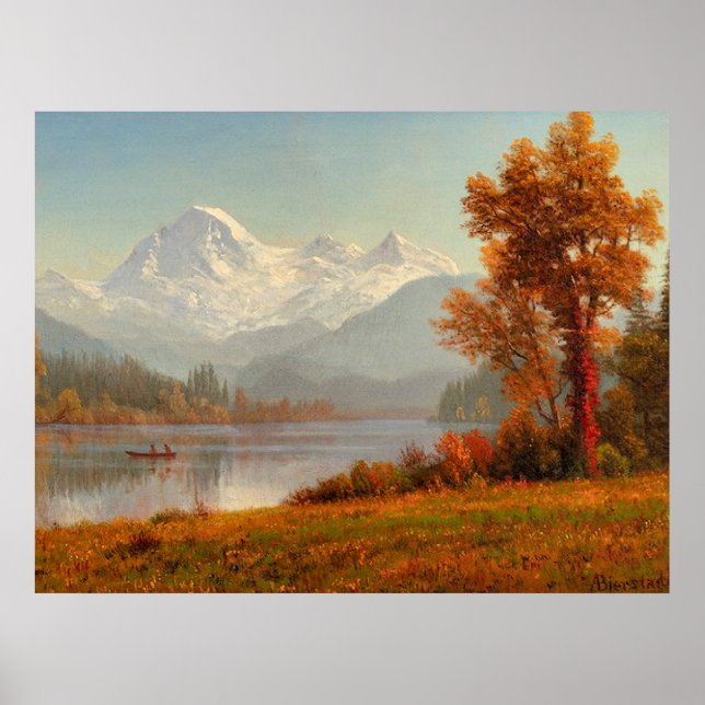 Mount Baker, Washington, Fine Art, Poster (Vorne)