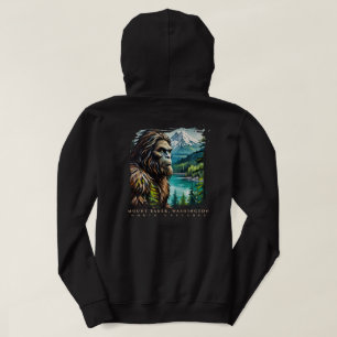 Mount Baker Washington Sasquatch Kapuzenpullover Hoodie