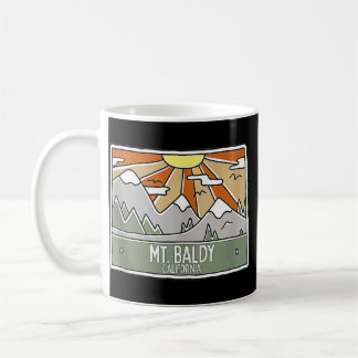 Mount Baldy California Mountains Sunshine CA Trip Kaffeetasse