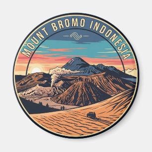 Mount Bromo Indonesia Travel Magnet