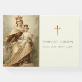 MOUNT CARMEL Jungfrau Mary Beerdigung Memorial Gästebuch