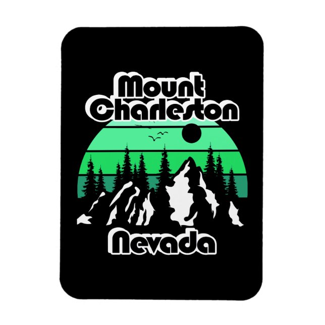 Mount Charleston Nevada Magnet (Vertikal)