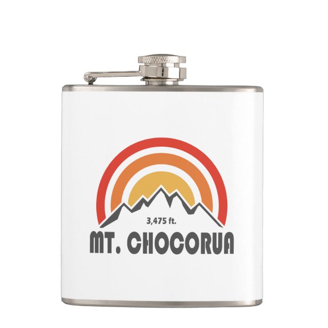 Mount Chocorua New Hampshire Flachmann (Vorderseite)