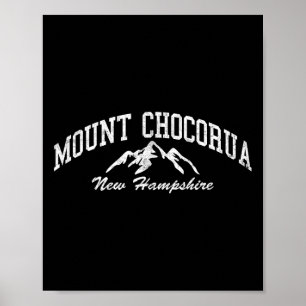 Mount Chocorua New Hampshire Vintage Berg  Poster
