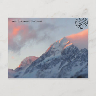 Mount Cook (Aoraki) (Neuseeland) Postkarte