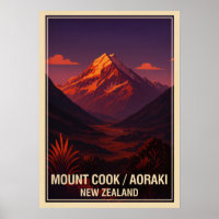 Mount Cook (Aoraki) Neuseeland V04
