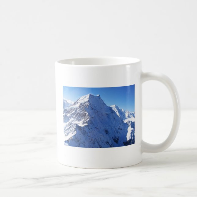 Mount Cook (Aoraki) Peak, Neuseeland Kaffeetasse (Rechts)