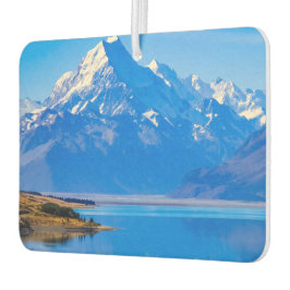 Mount Cook mit Blick auf den Pukaki-See, NZ Autolufterfrischer