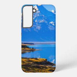 Mount Cook mit Blick auf den Pukaki-See, NZ Samsung Galaxy Hülle