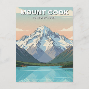 Mount Cook Nationalpark Neuseeland Postkarte