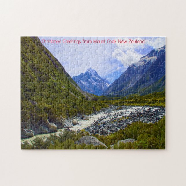 Mount Cook Neuseeland. (Horizontal)