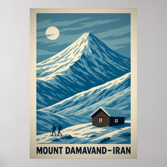 Mount Damavand Iran V01 Poster (Vorne)