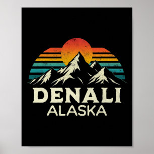 Mount Denali Alaska Wandern Kletterabenteuer Nati Poster