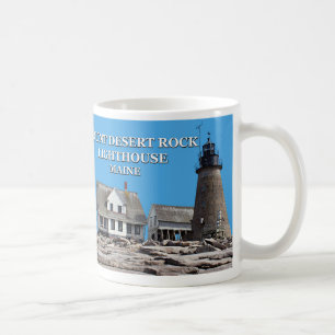 Mount Desert Rock Leuchtturm, Maine Tasse