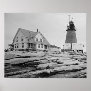 Mount Desert Rock Light Station Poster