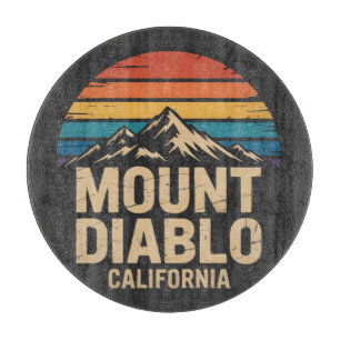 Mount Diablo Kalifornien Schneidebrett