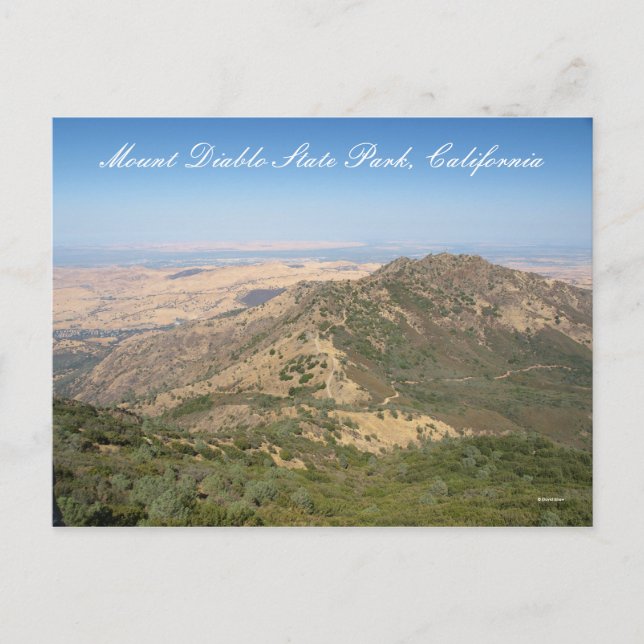 Mount Diablo Staat Park,.. Postkarte (Vorderseite)