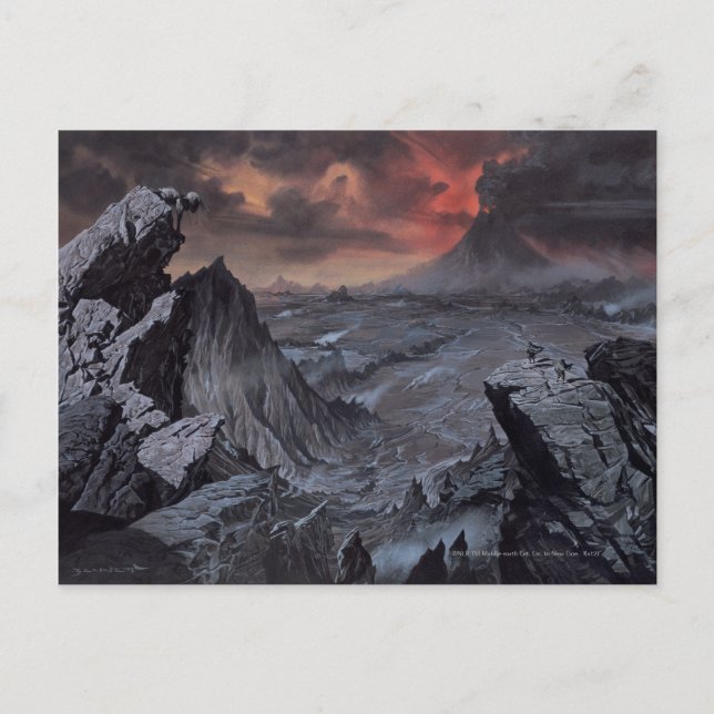 Mount Doom Postkarte (Vorderseite)