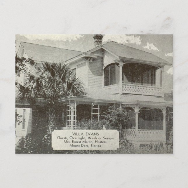 Mount Dora, FL - Guest House Postkarte (Vorderseite)
