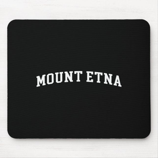 Mount Etna  Mousepad (Vorne)