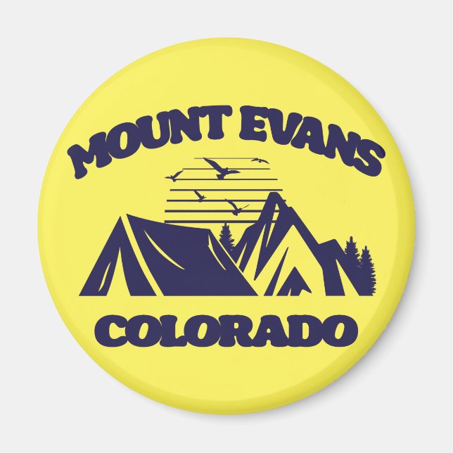 Mount Evans, Colorado Magnet (Vorne)