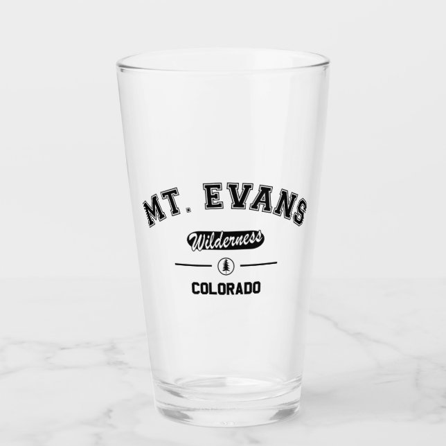 Mount Evans Wilderness Glas (Vorderseite)