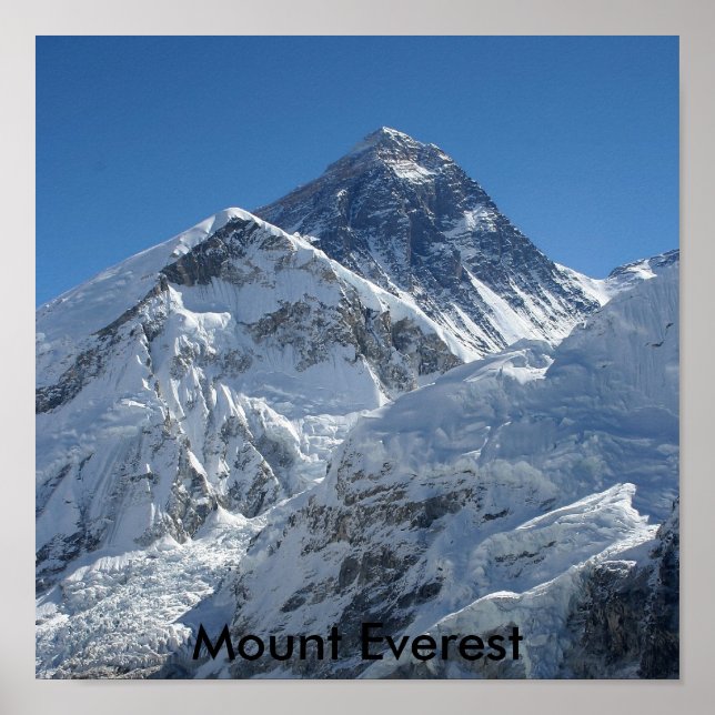 Mount Everest #1 Poster (Vorne)