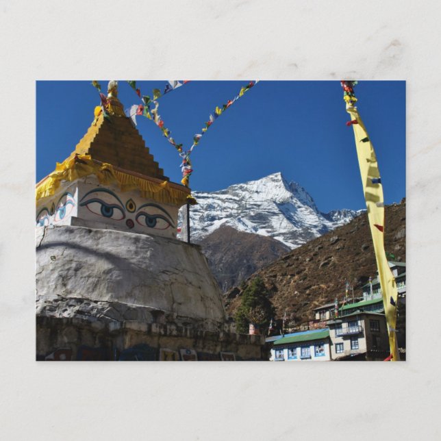 Mount Everest 8 Postkarte (Vorderseite)