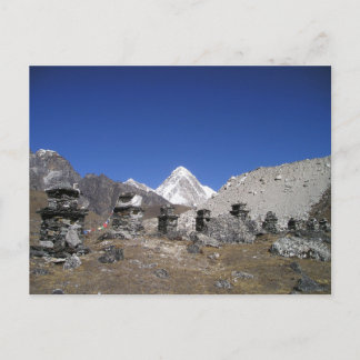 Mount Everest 9 Postkarte