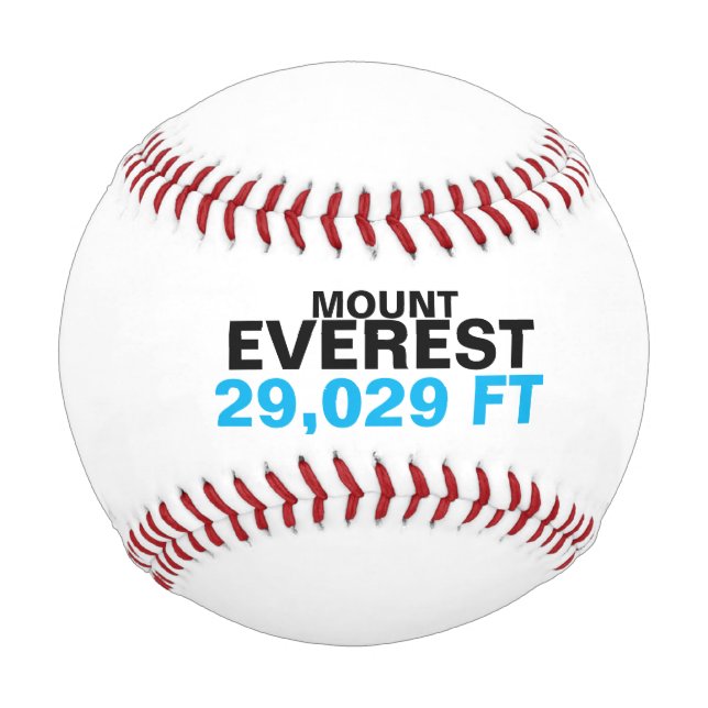 Mount Everest Baseball (Vorderseite)