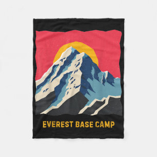 Mount Everest Basislager Himalaya Bergwanderung Cl Fleecedecke