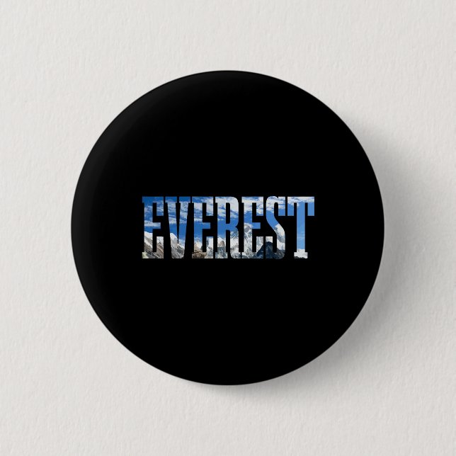Mount Everest Expedition Mt Bergsteiger  Button (Vorderseite)
