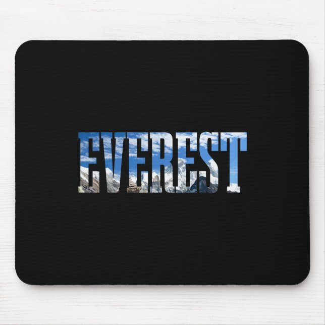 Mount Everest Expedition Mt Bergsteiger  Mousepad (Vorne)