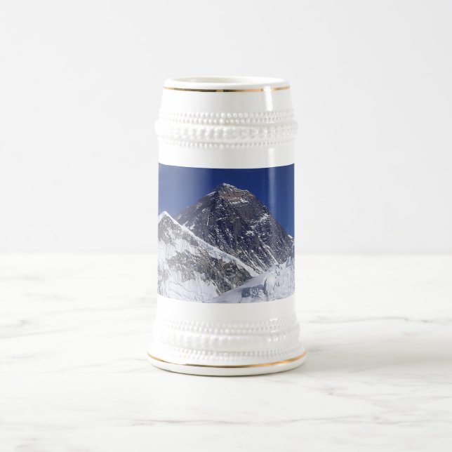Mount Everest Foto Bierglas (Mittel)