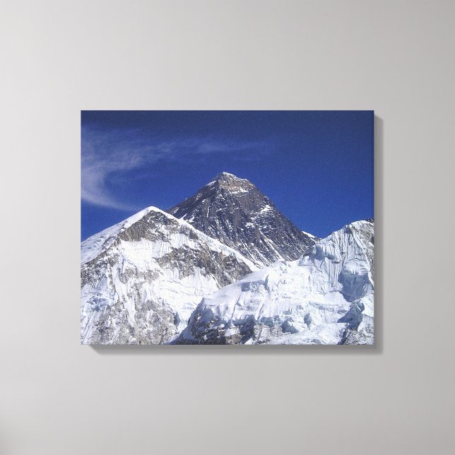 Mount Everest Foto Leinwanddruck (Vorderseite)