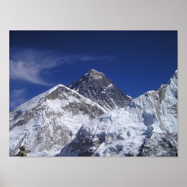 Mount Everest Foto Poster (Vorne)