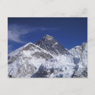 Mount Everest Foto Postkarte