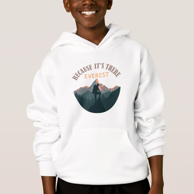 Mount Everest, Hiker Hoodie (Vorderseite)