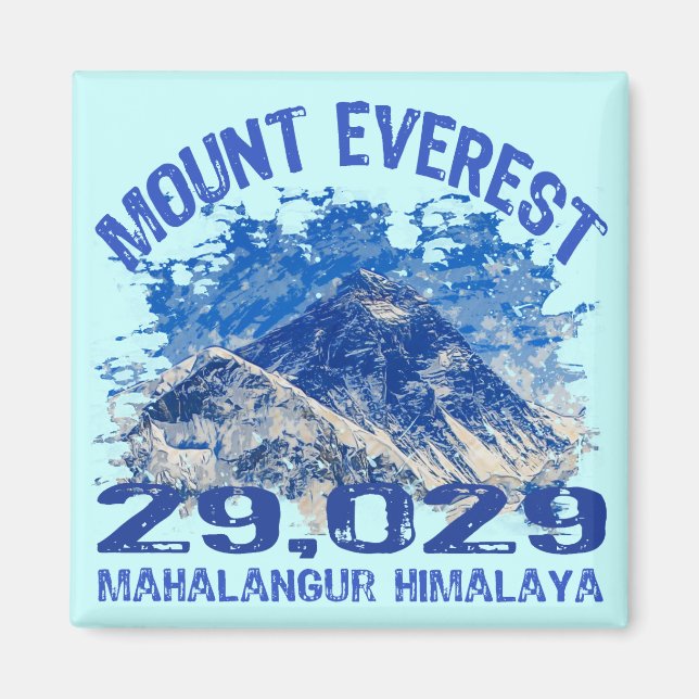 Mount Everest Magnet (Vorne)