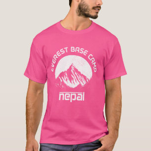 Mount Everest Nepal Himalaya Mountaineer Mountain T-Shirt