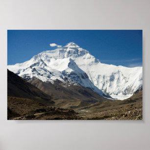 Mount Everest North Face Poster