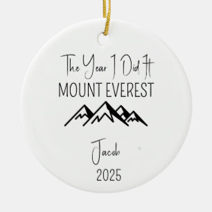 Mount Everest Ornament für Kletterer