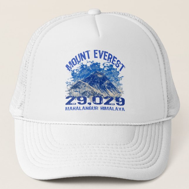 Mount Everest Truckerkappe (Vorderseite)