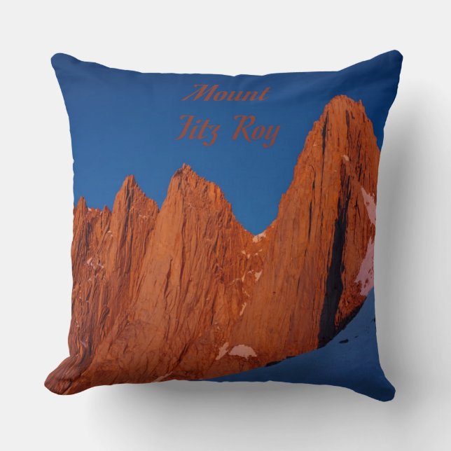 Mount Fitz Roy Kissen (Vorderseite)