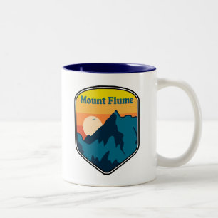 Mount Flume New Hampshire Sonnenaufgang Zweifarbige Tasse
