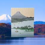 Mount Fuji<br><div class="desc">Meine Vektordeutung des Holzschnitts "Pine Forest of Mio" aus dem Jahre 1858 von Hiroshige, Bibliothek der öffentlichen Sammlungen des Kongresses.</div>